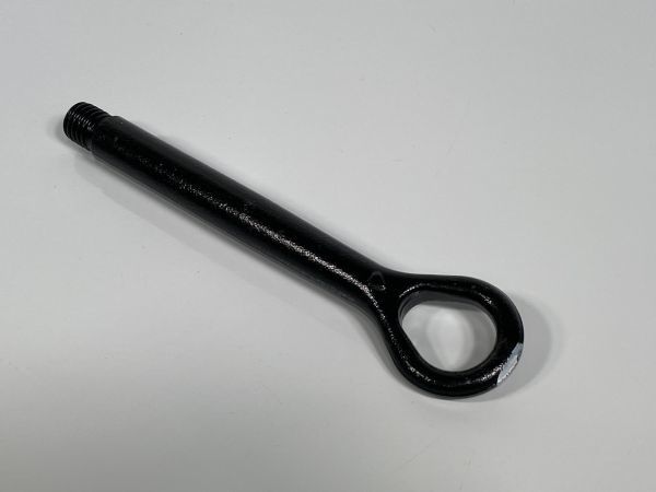 ☆新車外し/送料無料☆ トヨタ 純正 牽引フック 全長239mm 20mm×3mm 車載工具 管理16412_画像2