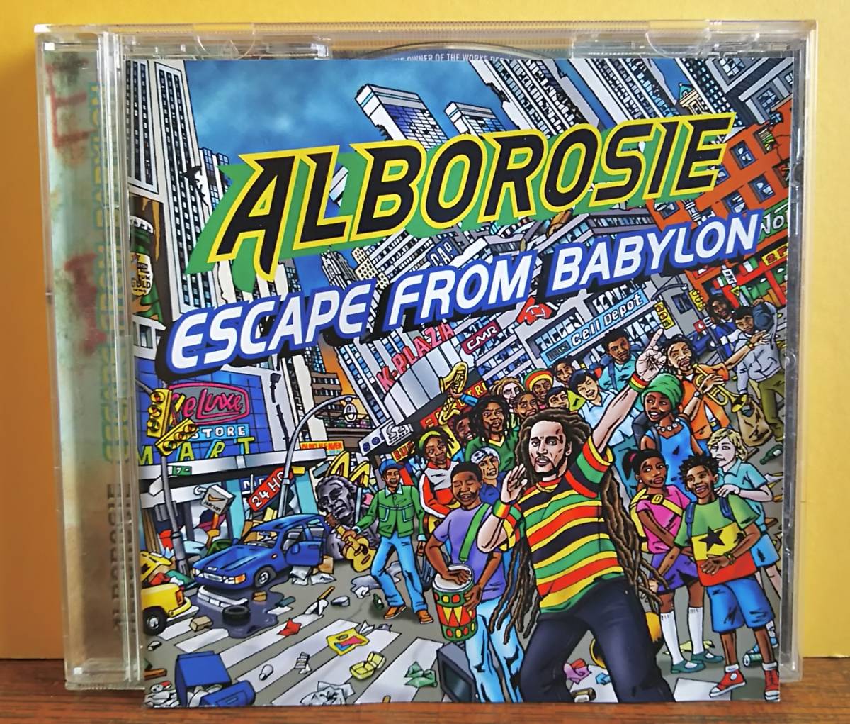 ALBOROSIE / ESCAPE FROM BABYLON [ Greensleeves ] イタリア人ラスタ killer名盤 !!! _画像1