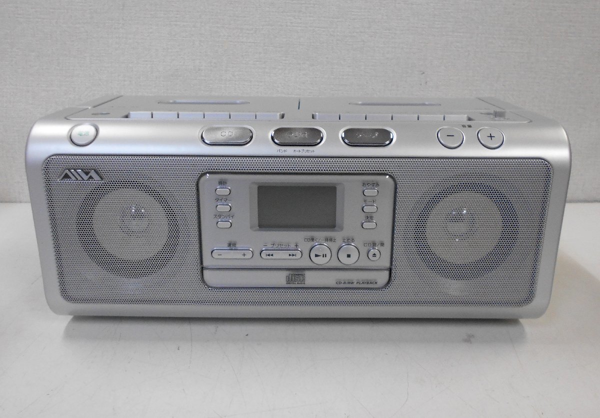 在庫処分】 アイワ CDダブルラジカセ CSD-W330 cominox.com.mx