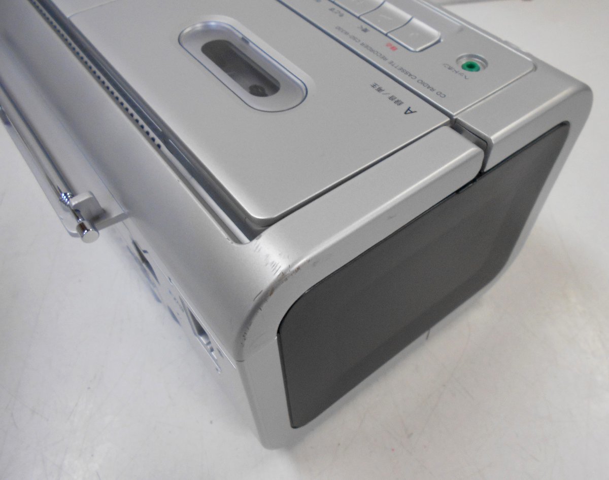 AIWA アイワ CSD-W330 CD ラジオ カセット レコーダー 2007年製 CD