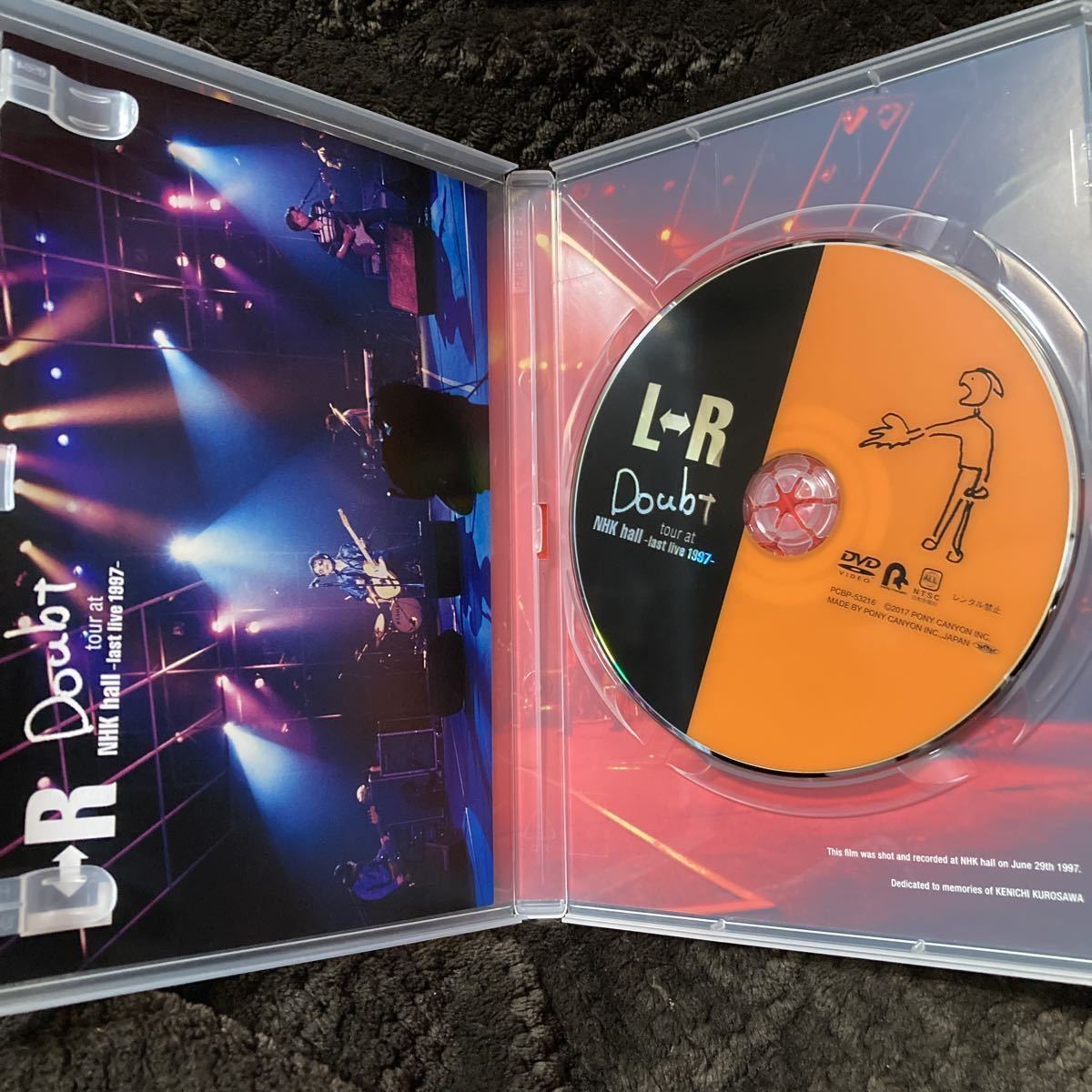 L⇔R ★ DVD 2枚セット【Doubt tour at NHK hall〜last live 1997〜】【live at Budokan Let me Roll it! tour 1996 】◆_画像4
