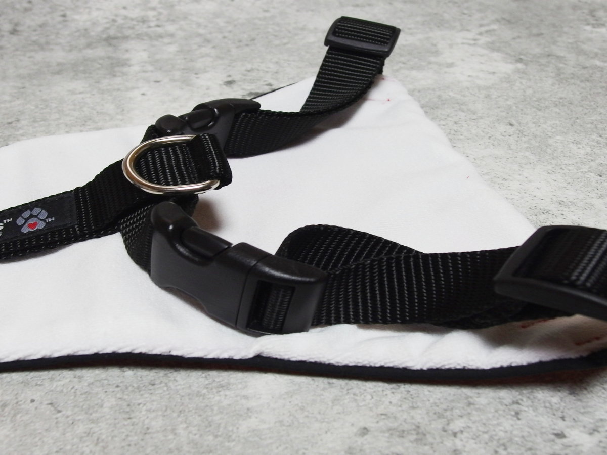 カナダ製 Canine Friendly【 ドッグ ハーネス 胴輪 赤 L/G Vest Harness 】犬用 ハーネス レッド _画像7