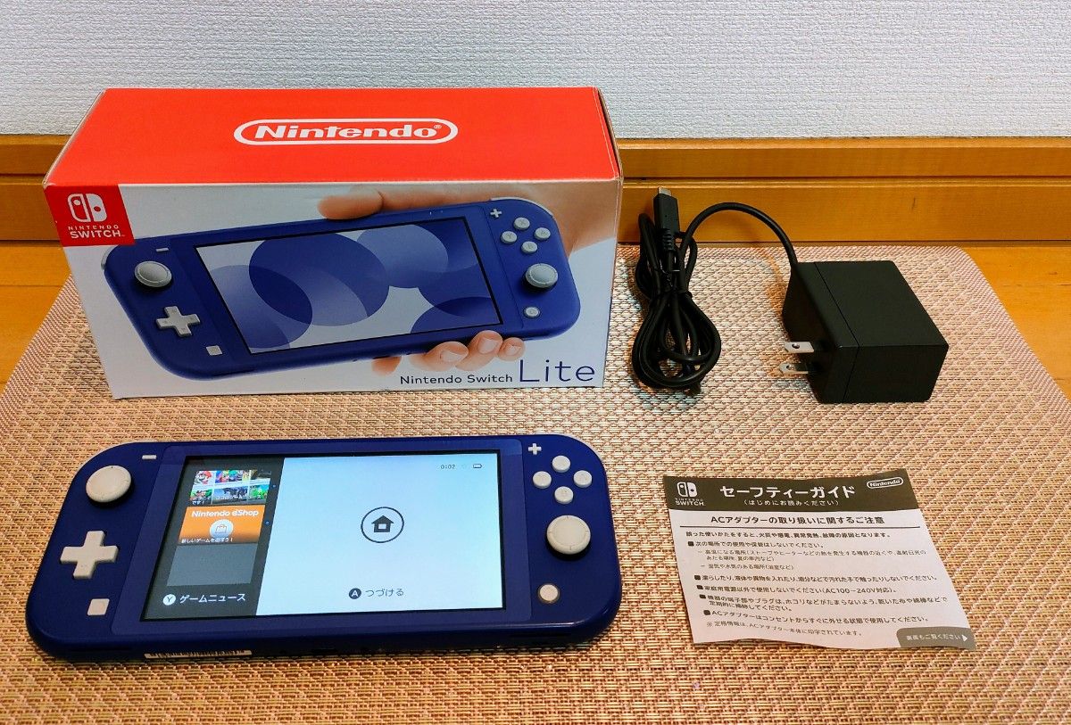 任天堂スイッチライト ブルー 付属品完備|Yahoo!フリマ(旧PayPayフリマ) 任天堂スイッチライト ブルー 付属品完備|Yahoo!フリマ(旧PayPayフリマ)