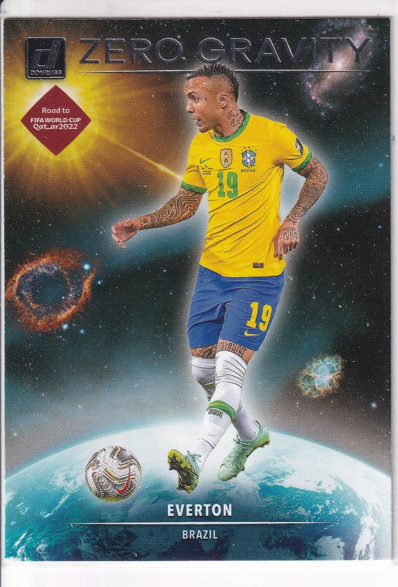 2021-22PANINI　DONRUSS　NO.1　EVERTON　エヴェルトン　ブラジル代表_画像1