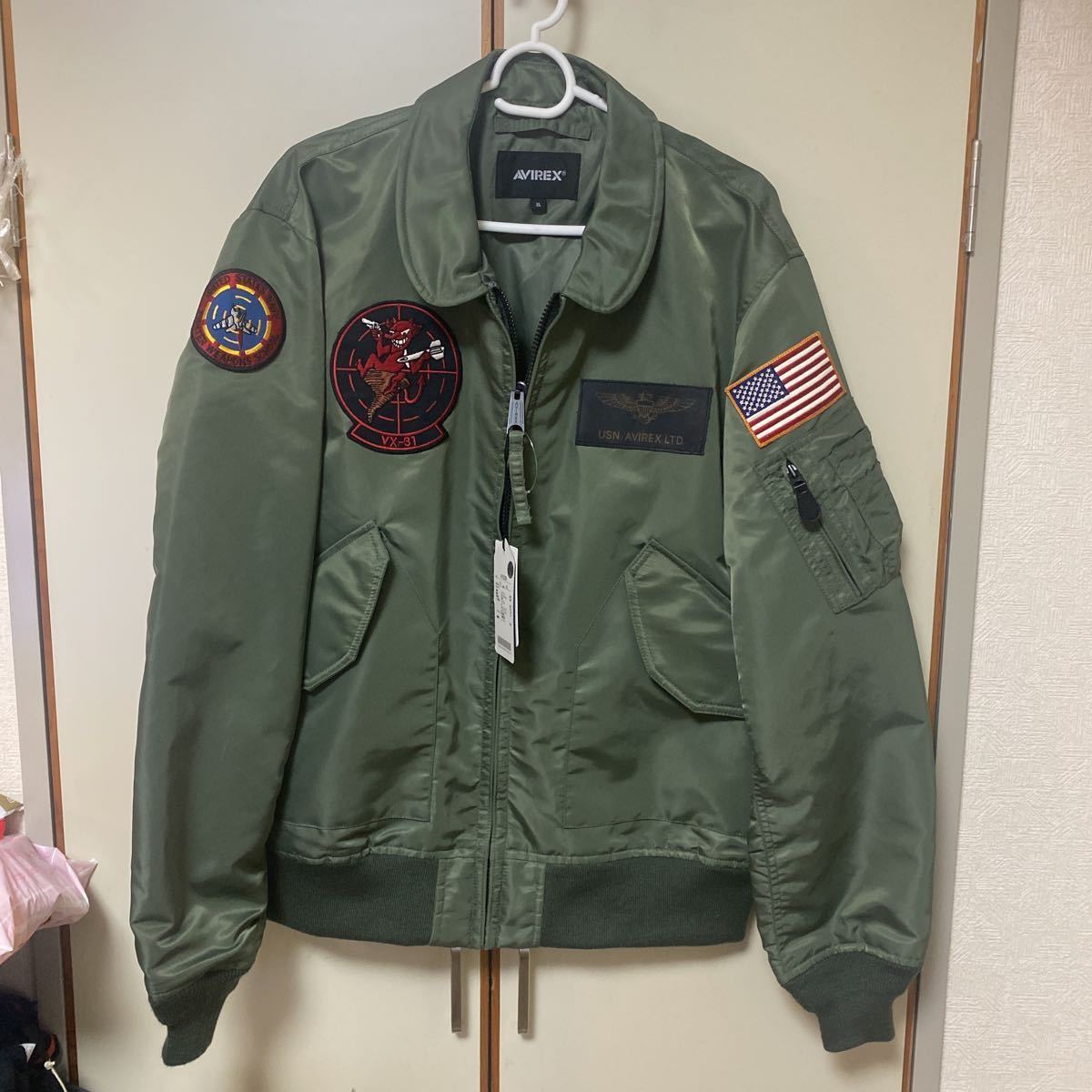  Avirex top Gamma - Berik CWU36P replica XL new goods flight jacket 