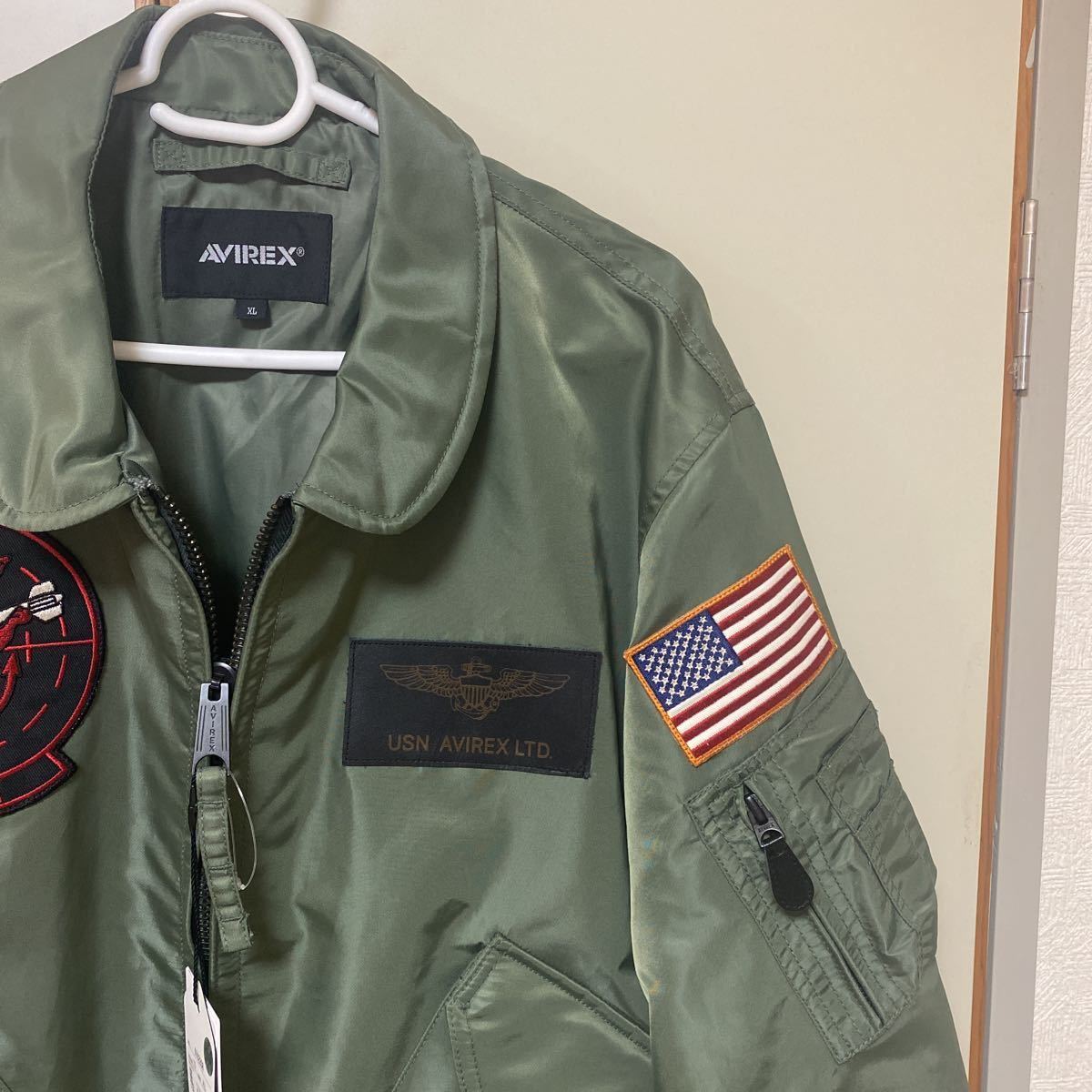  Avirex top Gamma - Berik CWU36P replica XL new goods flight jacket 
