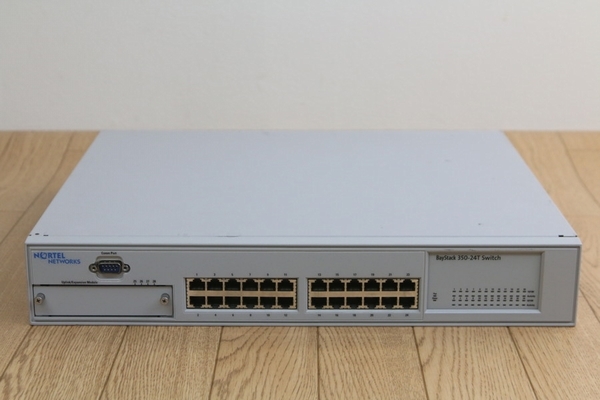 新品?正規品 【NORTEL】（350-24T）スイッチ 現状品 管ざ7245