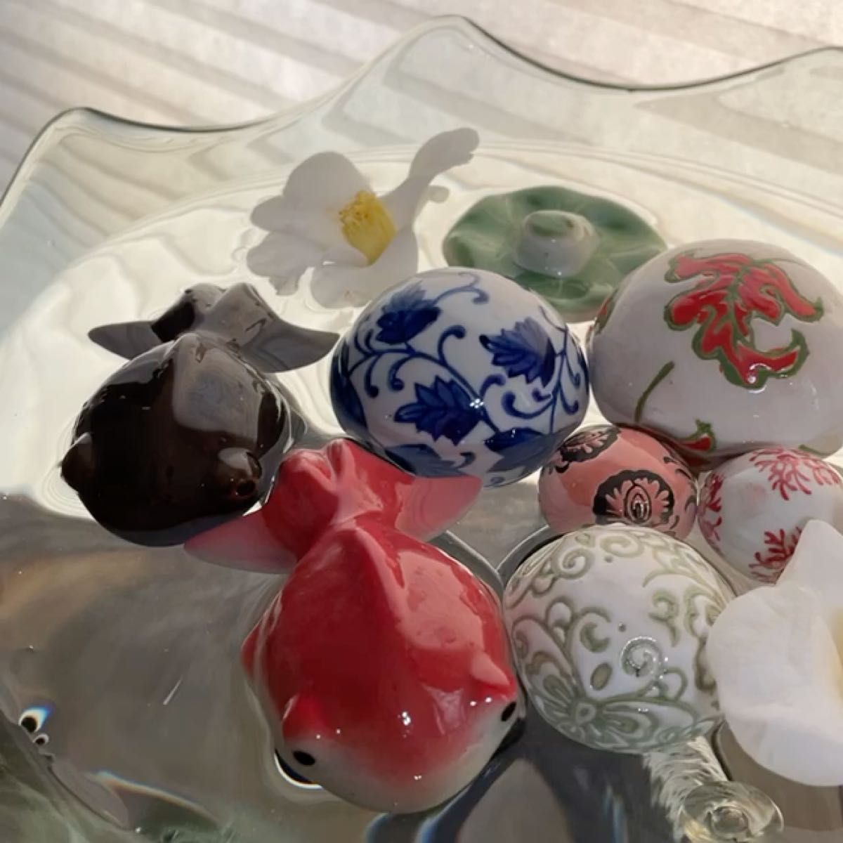 *花と浮球*