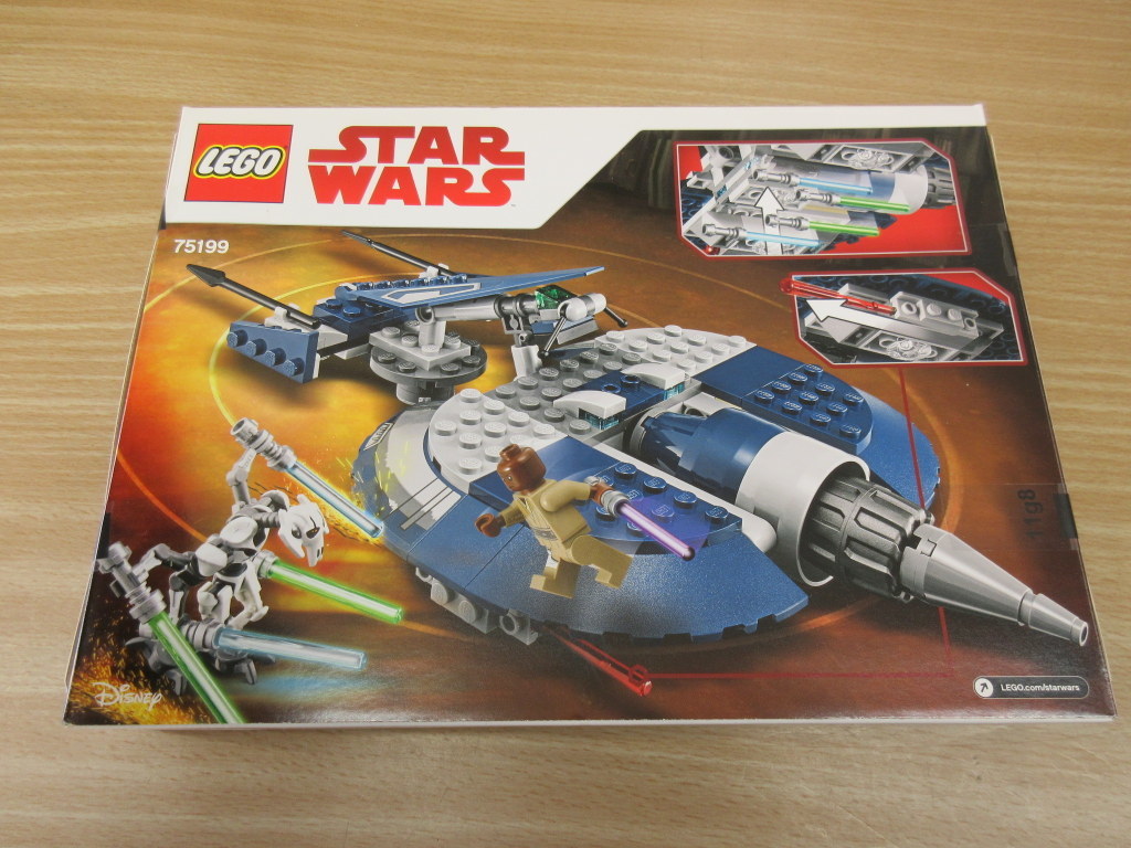 【未開封】 LEGO スターウォーズ StarWars 75199 グリーヴァス将軍のコンバット・スピーダー