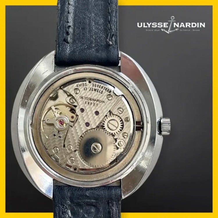☆至高品! ☆動作良好! ユリスナルダン ULYSSE NARDAN 1960s メンズ