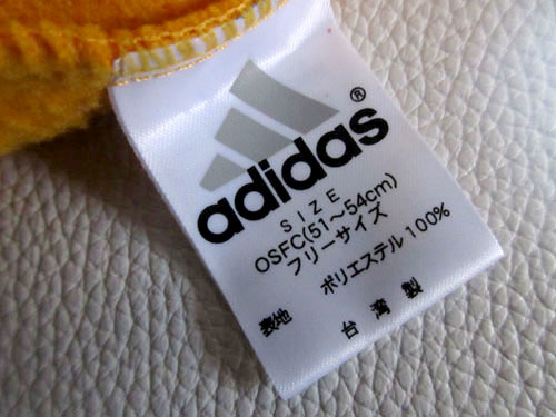 L-1　アディダス　adidas　フリース帽子＃BD　OSFC（51～54㎝）_画像5