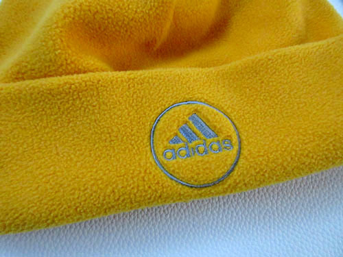 L-1　アディダス　adidas　フリース帽子＃BD　OSFC（51～54㎝）_画像2