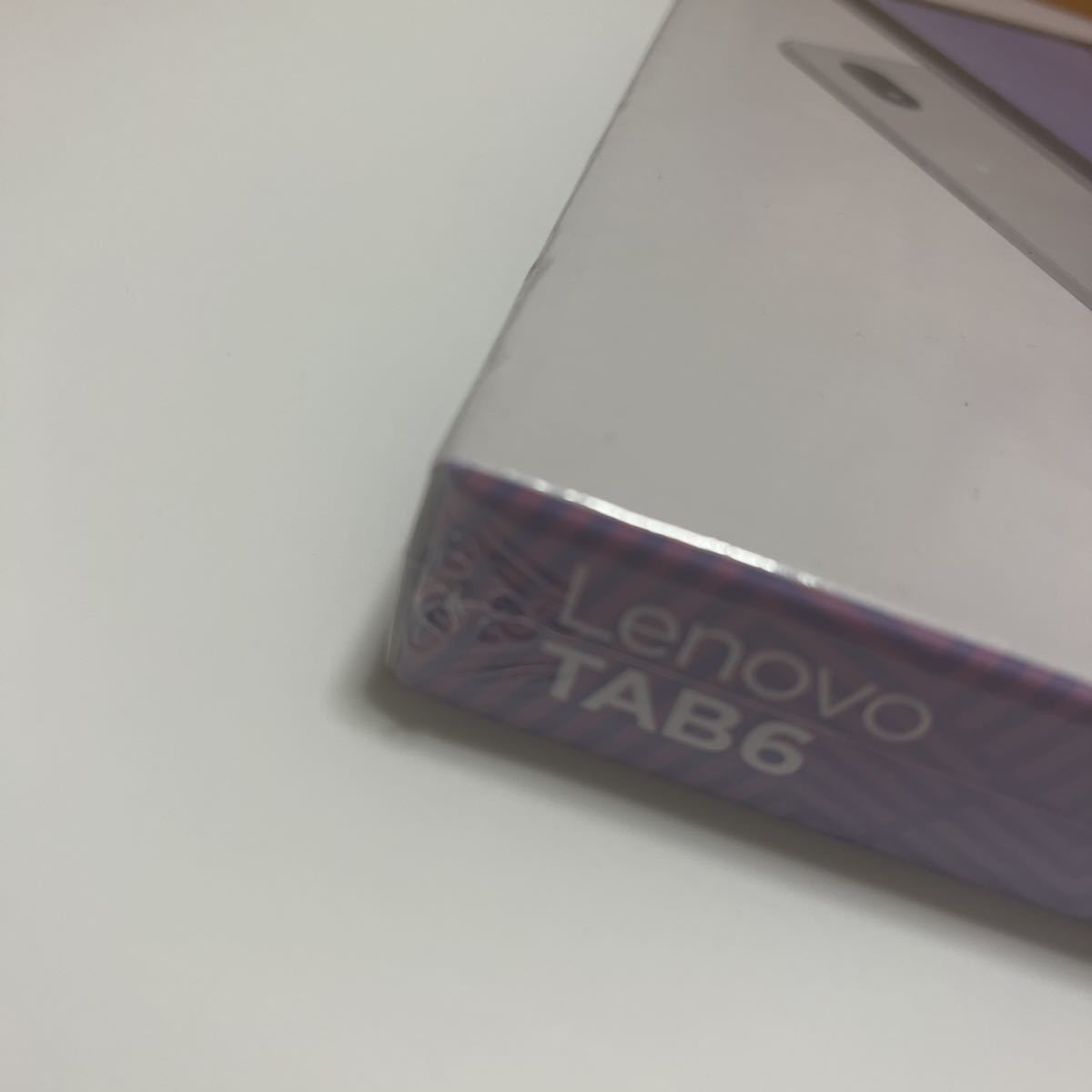 【新品・未開封】Lenovo　TAB6 ムーンホワイト_画像2