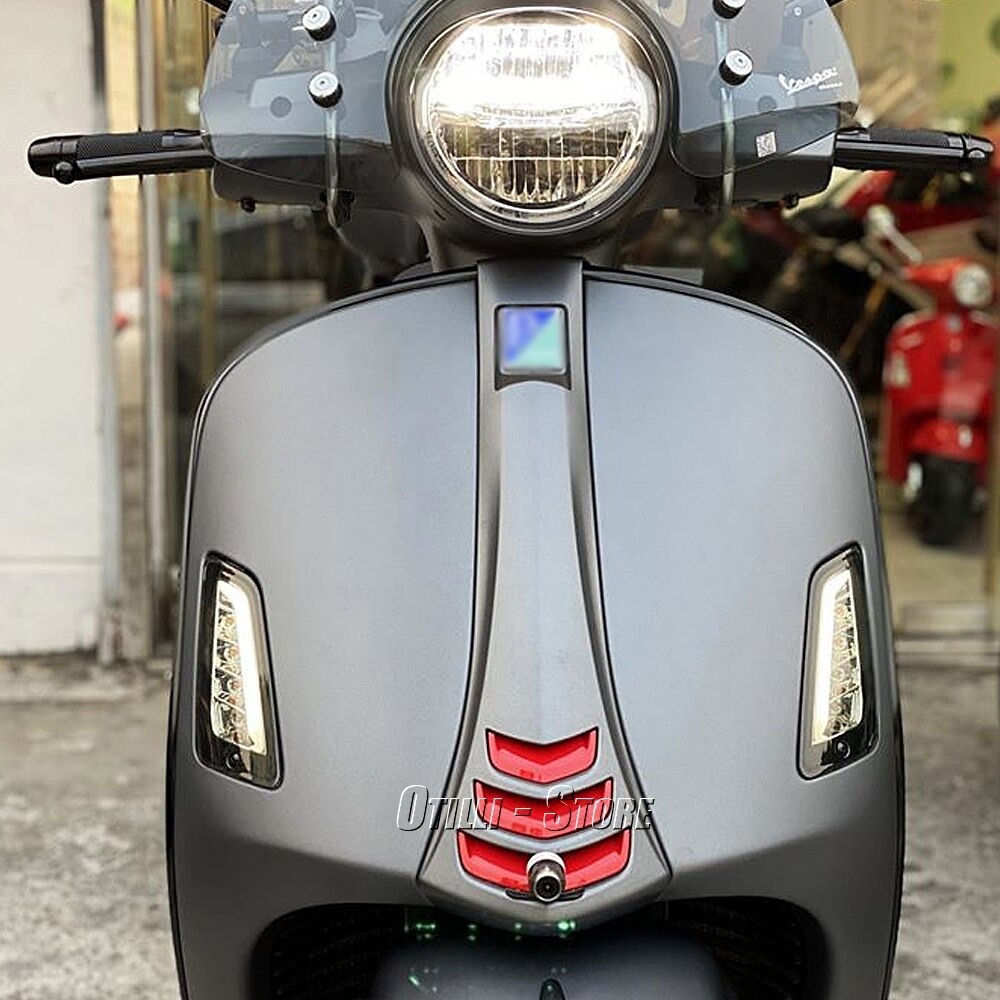 送料無料 Vespa ベスパ GTS150 250 300 GTV250 300 フロント リア LED ウインカー サイドランプ_画像6