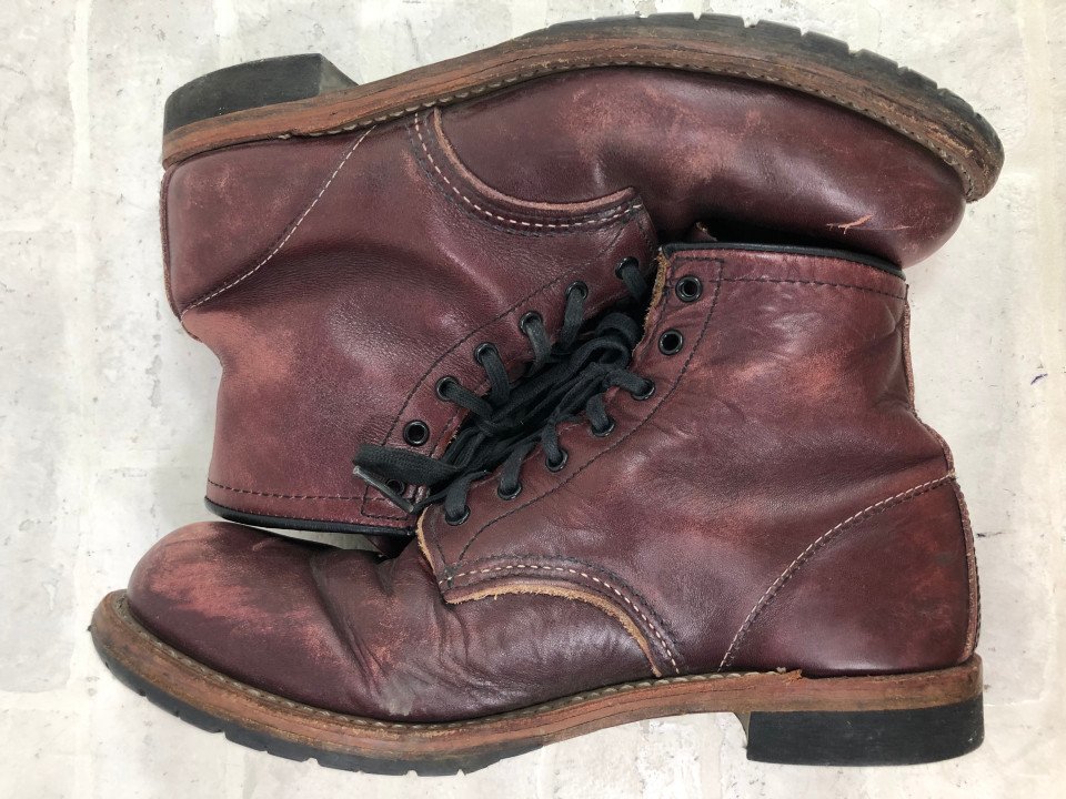 RED WING Red Wing BECKMAN 9011 Beck man race up Cherry SIZE:US8.5D 26.5cm box less MH632022120901