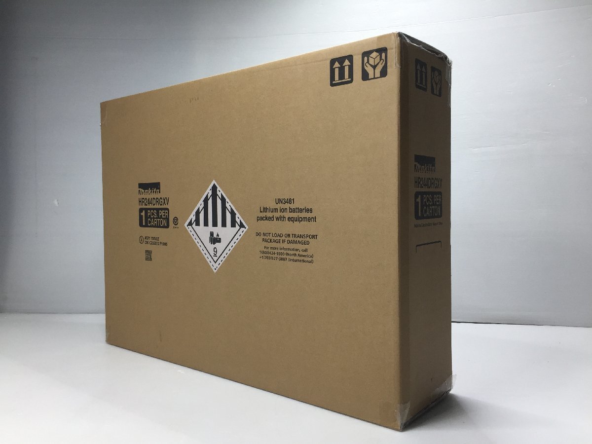 新品未開封 Makita マキタ 24mm 充電式ハンマドリル HR244DRGXV 18V ...