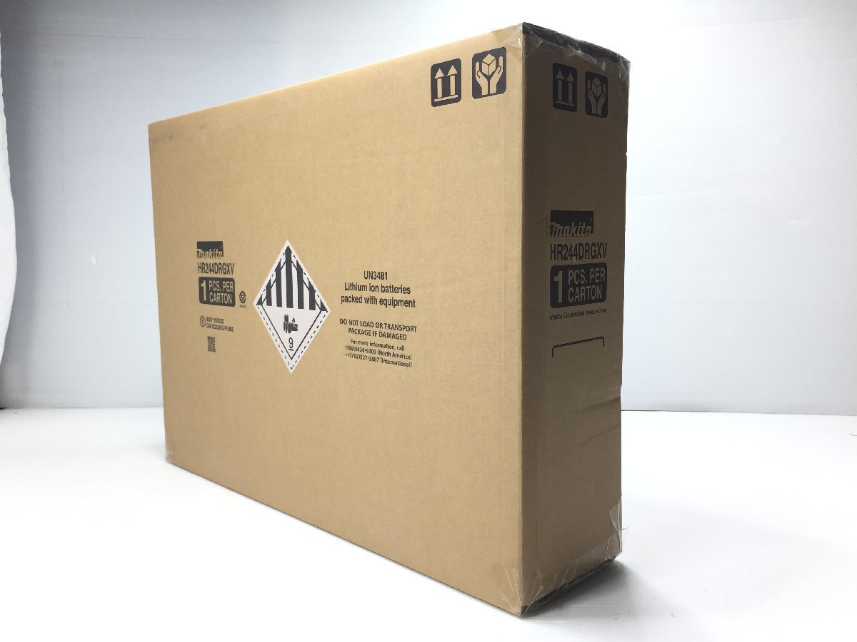 人気が高い 新品未開封 Makita 12014I 電動工具 集じんシステム付き SDSプラスシャンク 6.0Ah 18V HR244DRGXV 充電式ハンマドリル 24mm マキタ 本体