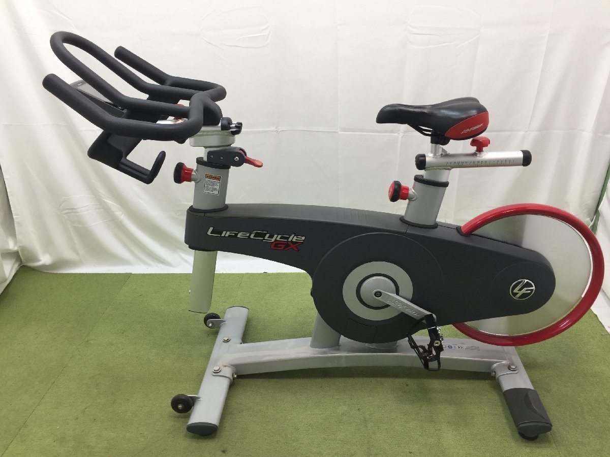 ライフフィットネス ライフサイクルGX フィットネスバイク 極美品