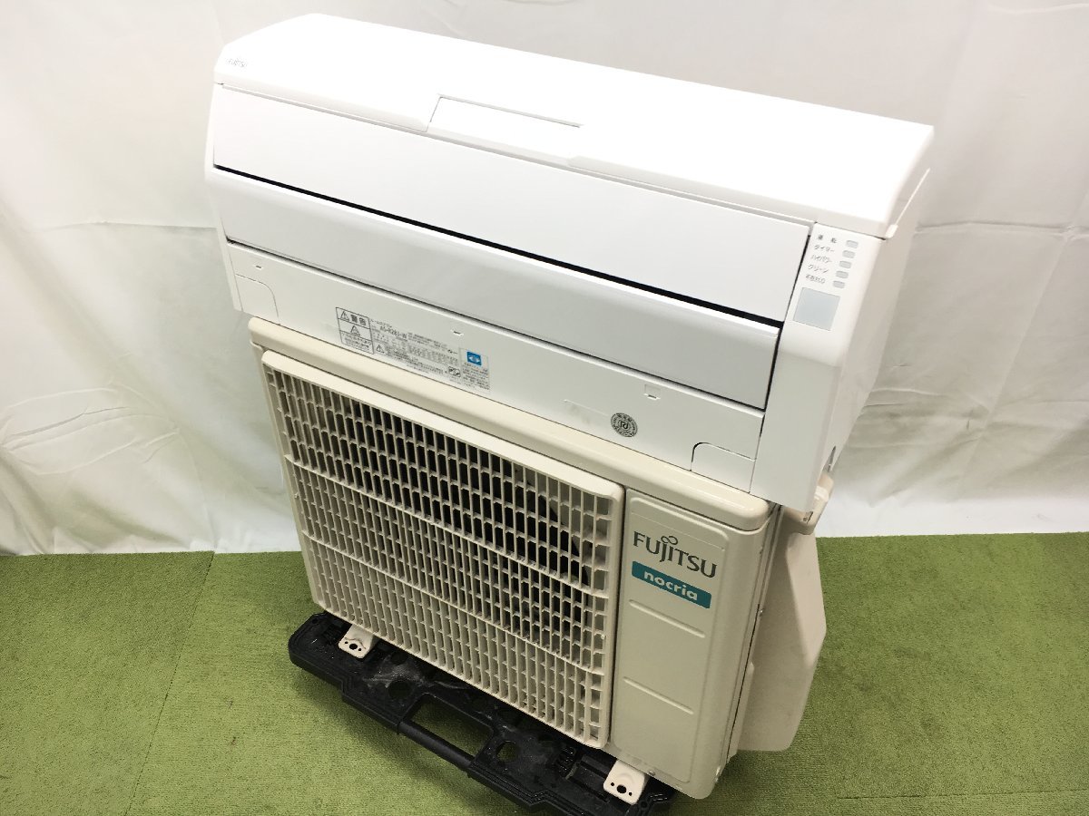 ヤフオク! - 美品 富士通 FUJITSU ノクリア ルームエアコン A...