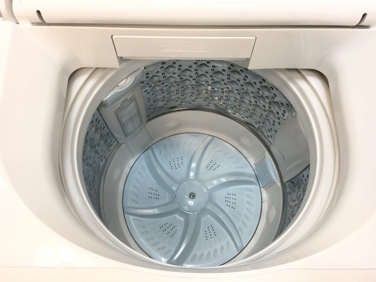 美品 2022年製 TOSHIBA 東芝 全自動洗濯機 ZABOON AW-8DH2 上開き 縦型 洗濯8.0kg ほぐし脱水 自動おそうじ  風呂水ポンプ d12155su