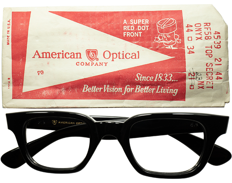 初登場ULTRA RAREモデル 正統派USウェリントン1960sデッドUSA製 AO アメリカンオプティカル AMERICAN OPTICAL トップシークレットsize44/23_画像1