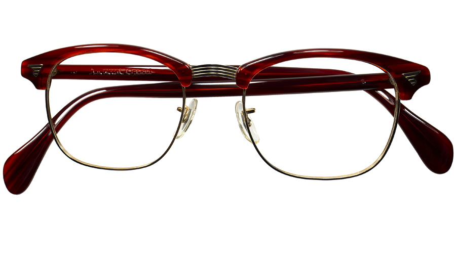 サーモントの語源の歴史的銘品1950-60s デッドUSA製 アメリカンオプティカル AMERICAN OPTICAL AO マルコムX SIRMOTN 1/10 12KGF金張 48/20_画像1