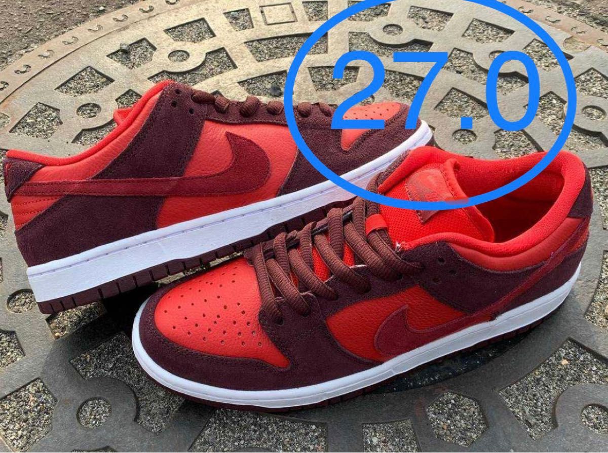 SALE/96%OFF】 Nike Dunk sb low Cherry チェリー iauoe.edu.ng