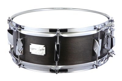 スネア YAIBA2 Maple 5.5x14 Snare Drum Antique Ebony Mat LQ