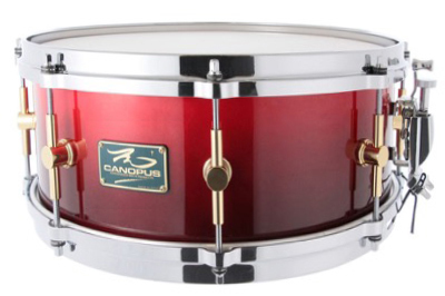 スネア The Maple 6.5x14 Snare Drum Crimson Fade LQ