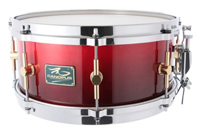 The Maple 6.5x13 Snare Drum Crimson Fade LQ_画像1