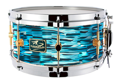 スネア The Maple 6.5x12 Snare Drum Turquoise Oyster