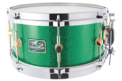 スネア The Maple 6.5x12 Snare Drum Green Spkl