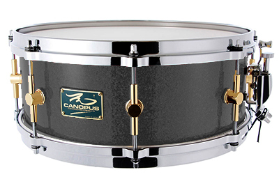 The Maple 5.5x14 Snare Drum Black Spkl-