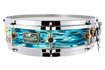 スネア The Maple 4x14 Snare Drum Turquoise Oyster