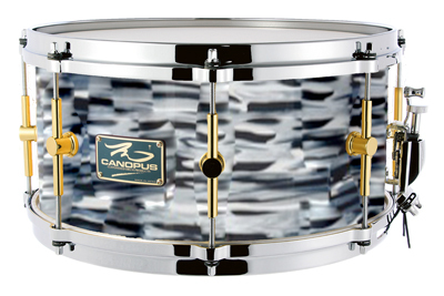 スネア The Maple 8x14 Snare Drum Black Oyster