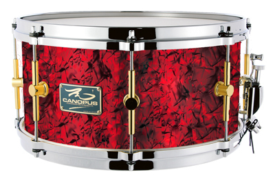 スネア The Maple 8x14 Snare Drum Red Pearl