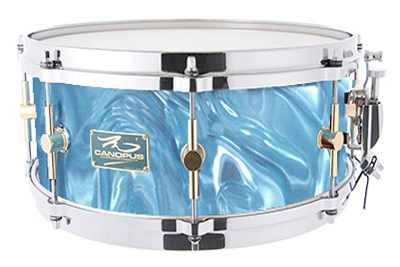 スネア The Maple 6.5x13 Snare Drum Aqua Satin