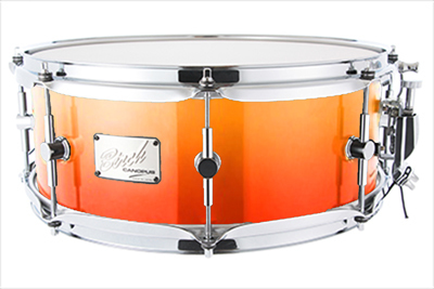 Birch Snare Drum 5.5x14 Orange Fade Mat LQ