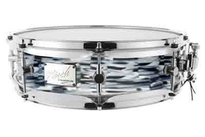 Birch Snare Drum 4x14 Black Oyster_画像1