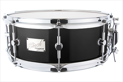 Birch Snare Drum 5.5x14 Solid Black LQ_画像1