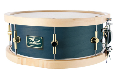 Oil Finished Snare ウッドフープ仕様 14x5.5 Indigo Oil