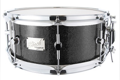 スネア Birch Snare Drum 6.5x14 Black Spkl