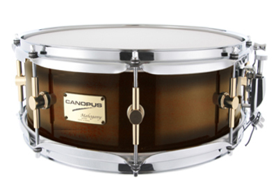 スネア Mahogany 6.5x14 SD Brown Burst LQ