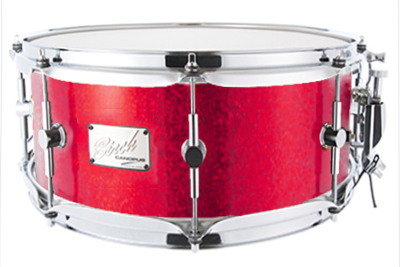 スネア Birch Snare Drum 6.5x14 Red Spkl