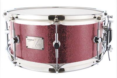 スネア 1ply series Soft Maple 6.5x14 SD SH Merlot Spkl