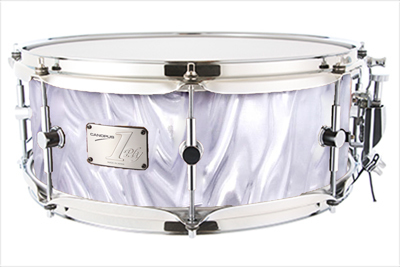 スネア 1ply series Soft Maple 5.5x14 SD SH White Satin