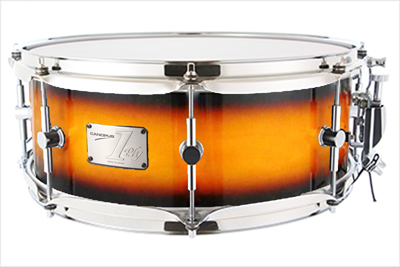 スネア 1ply series Soft Maple 5.5x14 SD SH Tobacco Burst Mat LQ