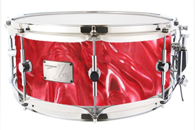 1ply series Soft Maple 6.5x14 SD SH Red Satin