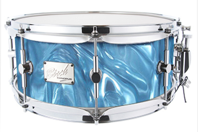 Birch Snare Drum 6.5x14 Aqua Satin_画像1