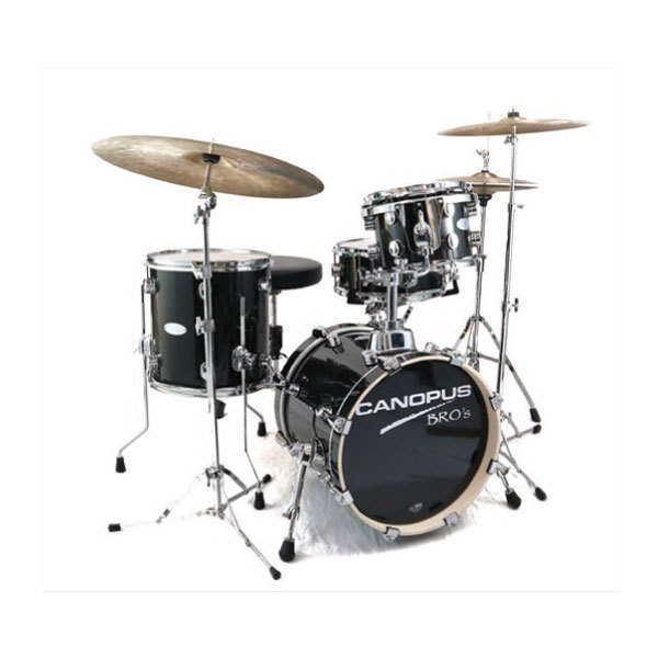 CANOPUS BROS KIT 16BD.10TT.13FT.13SD Platinum Onyx_画像1